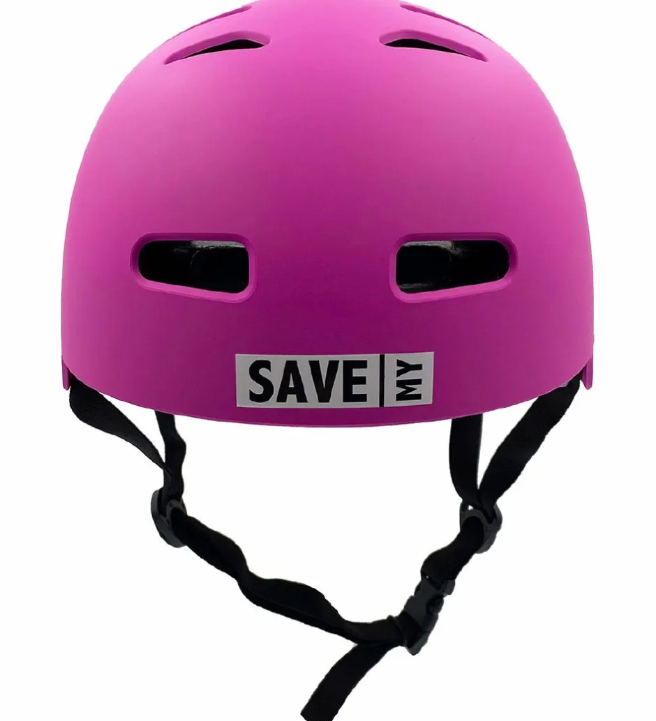 Cykelhjelme|Cykelhjelme*Save My Brain Cykelhjelm - Pink