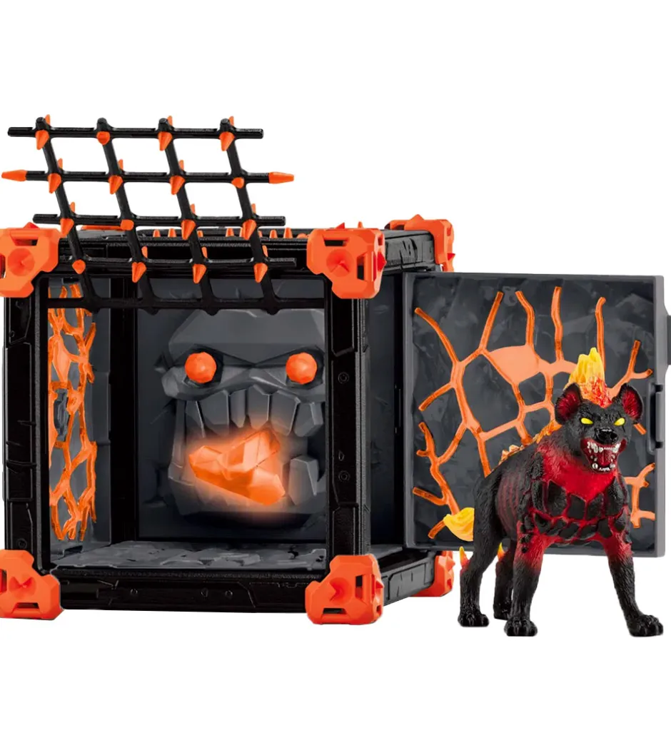 Schleich*Schleich Eldrador Creatures - BattleCave Lava Hyena - 42674