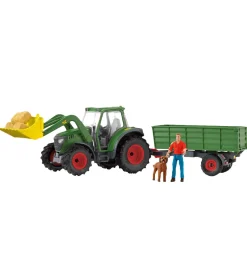 Schleich*Schleich Farm World - Traktor Med Påhængsvogn - 42608
