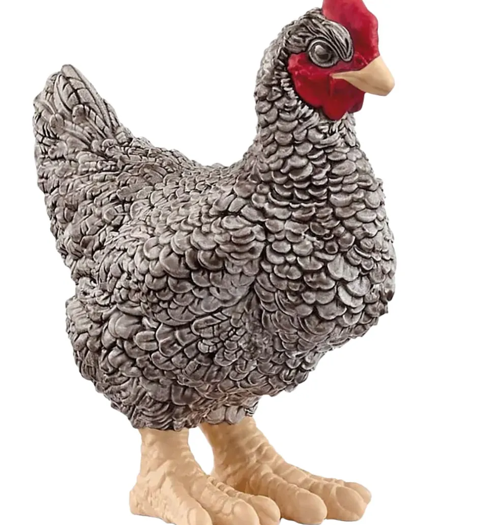 Schleich*Schleich Wild Life - Plymouth Rock Høne 6,7 cm - 13997