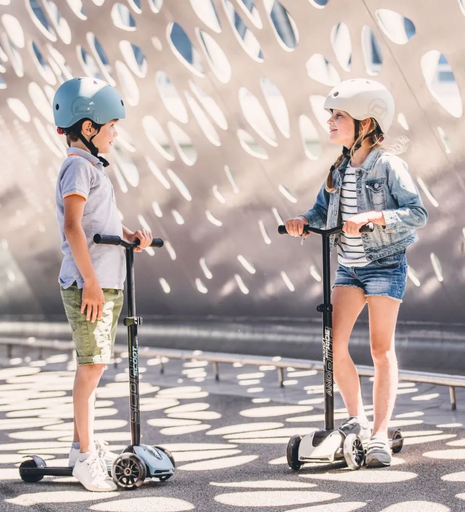 Løbehjul|Løbehjul*Scoot and Ride Highway Kick 5 - LED - Ash