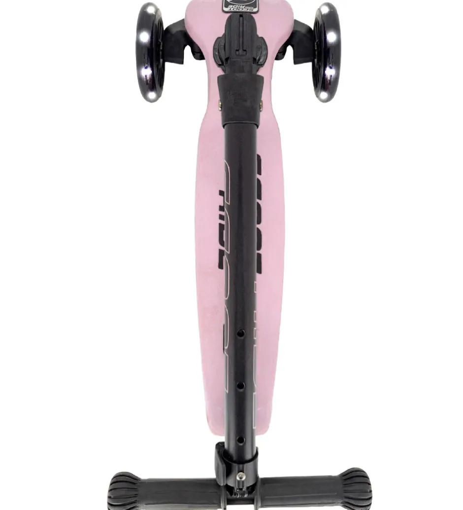 Løbehjul|Løbehjul*Scoot and Ride Highway Kick 3 - LED - Rose