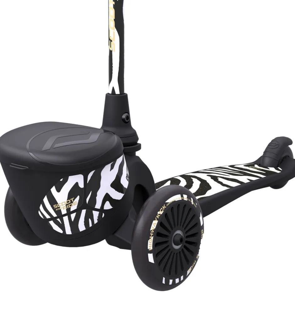 Løbehjul|Løbehjul*Scoot and Ride Highway Kick 2 - Zebra