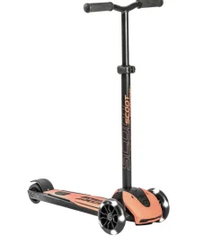 Løbehjul|Løbehjul*Scoot and Ride Highway Kick 5 - LED - Peach