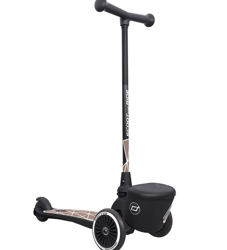 Løbehjul|Løbehjul*Scoot and Ride Highway Kick 2 - Brown Lines
