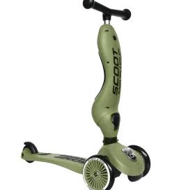 Løbecykler|Løbehjul*Scoot and Ride Highway Kick 1 - Olive