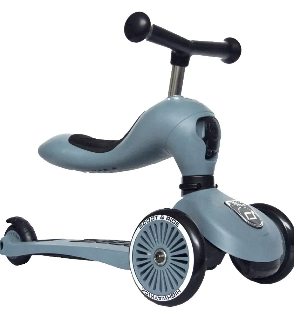 Løbecykler|Løbehjul*Scoot and Ride Highway Kick 1 - Steel