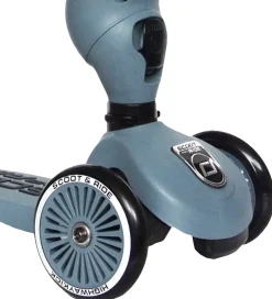 Løbecykler|Løbehjul*Scoot and Ride Highway Kick 1 - Steel