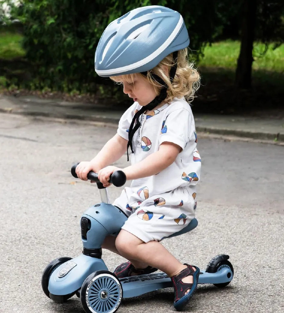 Løbecykler|Løbehjul*Scoot and Ride Highway Kick 1 - Steel