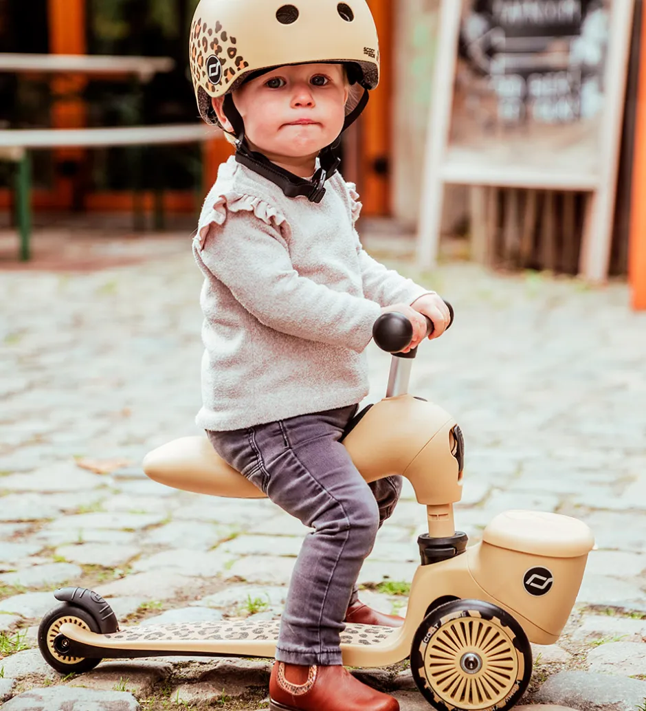 Løbecykler|Løbehjul*Scoot and Ride Highwaykick 1 Lifestyle - Leopard