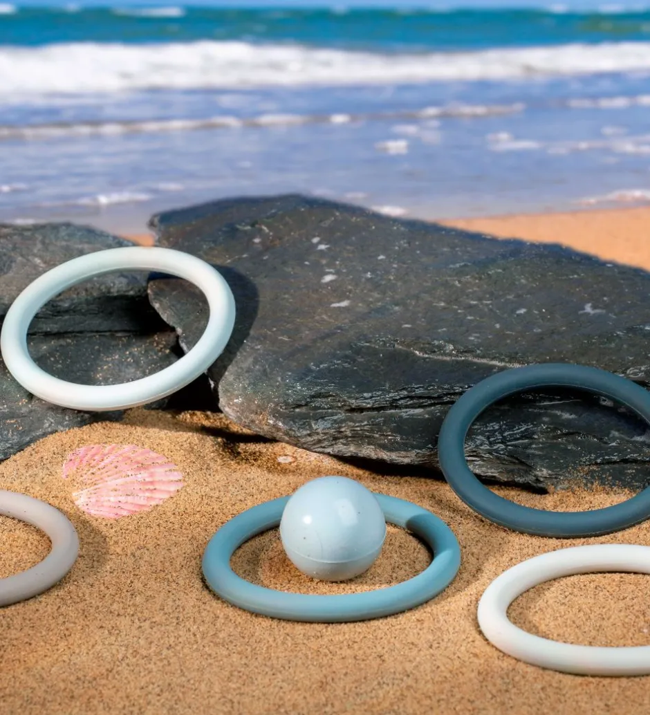 Scrunch Ringspil - Silikone - Quoits - Multicolour