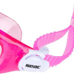 Svømmebriller|Dykkermasker*Seac Dykkerbriller - Matt - Transparent/Pink