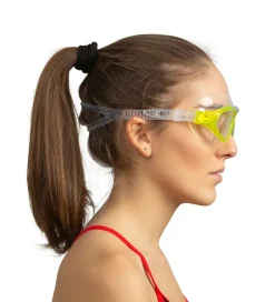 Dykkermasker|Snorkling*Seac Dykkerbriller - Vision Junior - Gul