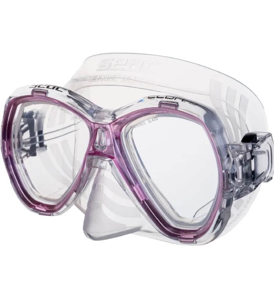 Dykkermasker*Seac Dykkermaske - Elba MD - Pink