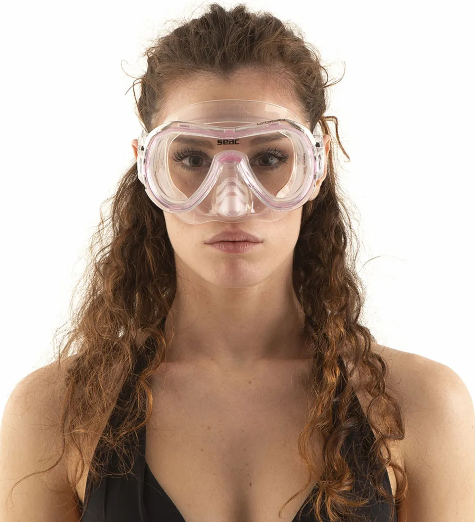 Dykkermasker|Snorkling*Seac Dykkermaske - Giglio MD - Rosa