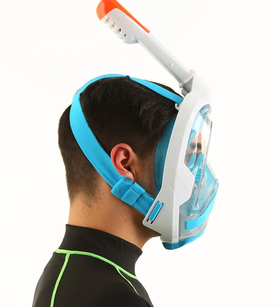Seac Snorkelmaske - Magica L/XL - Hvid/Orange