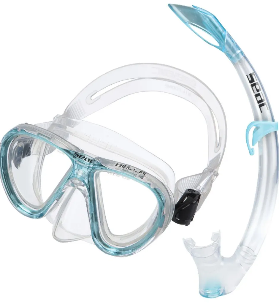 Dykkermasker*Seac Snorkelsæt - Bella - Aquamarine