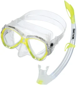 Dykkermasker*Seac Snorkelsæt - Elba MD - Gul