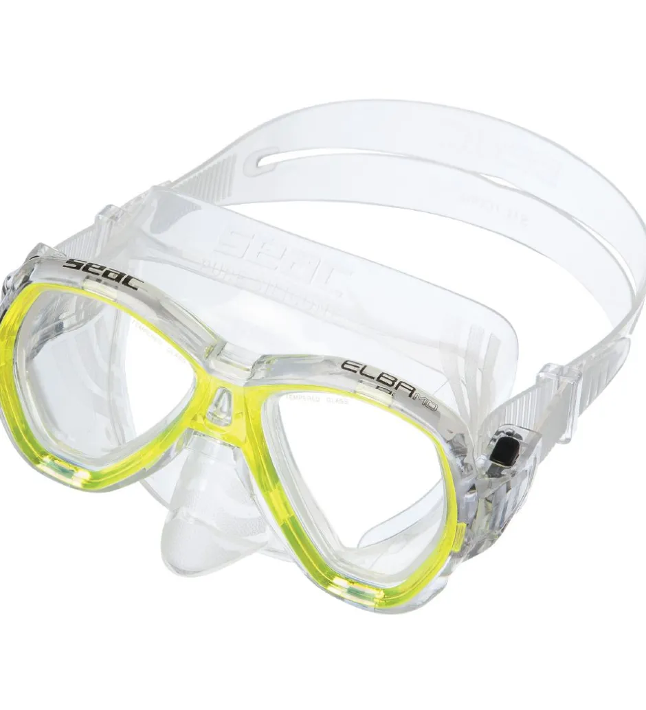 Dykkermasker*Seac Snorkelsæt - Elba MD - Gul