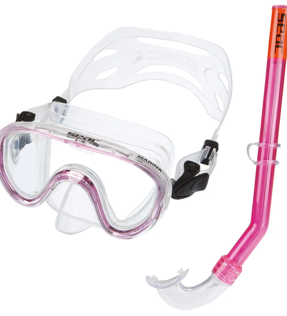 Seac Snorkelsæt - Marina - Rosa