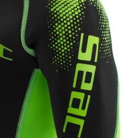 Seac Våddragt - Look Shorty Kid 2,5 mm - Sort/Lime