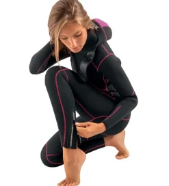 Seac Våddragt - Resort Flex Lady 5 mm - Sort/Pink