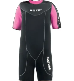 Våddragter*Seac Våddragt - Sense Shorty Lady 2,5 mm - Sort/Pink