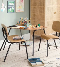 Borde*Sebra Bord - Oakee - 50x70x45 cm - Træ/Sort