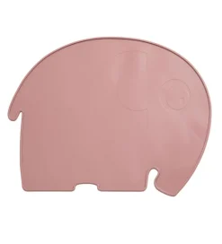 Dækkeservietter*Sebra Dækkeserviet - Silikone - Rustic Plum Elefant