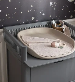 Puslepuder Og -Underlag*Sebra Puslepude - 65x50 cm - Seabreeze Beige
