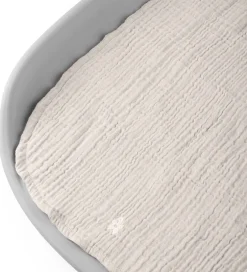 Pusletid|Puslepuder Og -Underlag*Sebra Pusleunderlag - 2-pak - Musselin - Birchbark Rose
