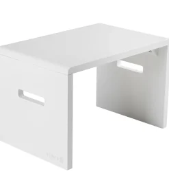 Sebra Skammel - 23,5x23,5x36 cm - Hvid