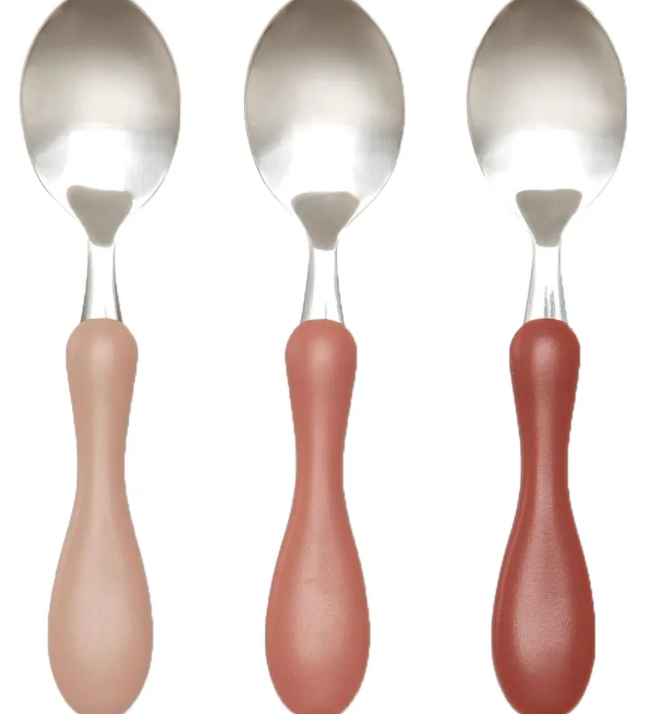 Babyskeer*Sebra Skesæt - Stainless Steel - Blossom Pink