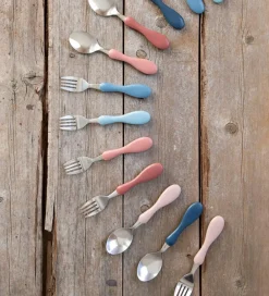 Babyskeer*Sebra Skesæt - Stainless Steel - Blossom Pink