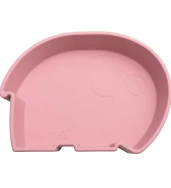 Skåle*Sebra Skål - Silikone - Fanto - Vintage Rose