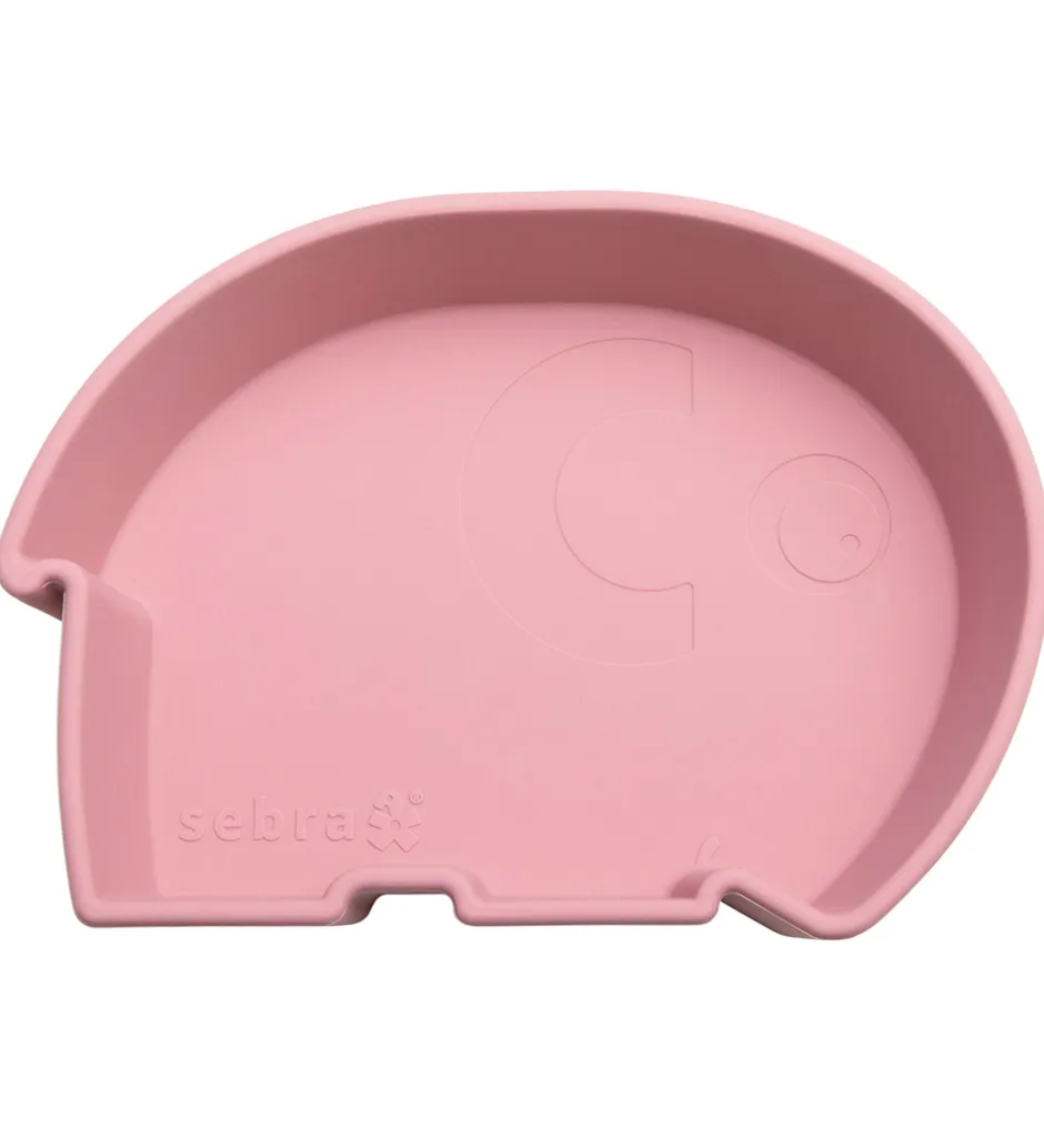 Skåle*Sebra Skål - Silikone - Fanto - Vintage Rose