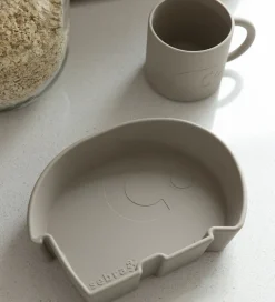 Skåle*Sebra Skål - Silikone - Fanto - Jetty Beige