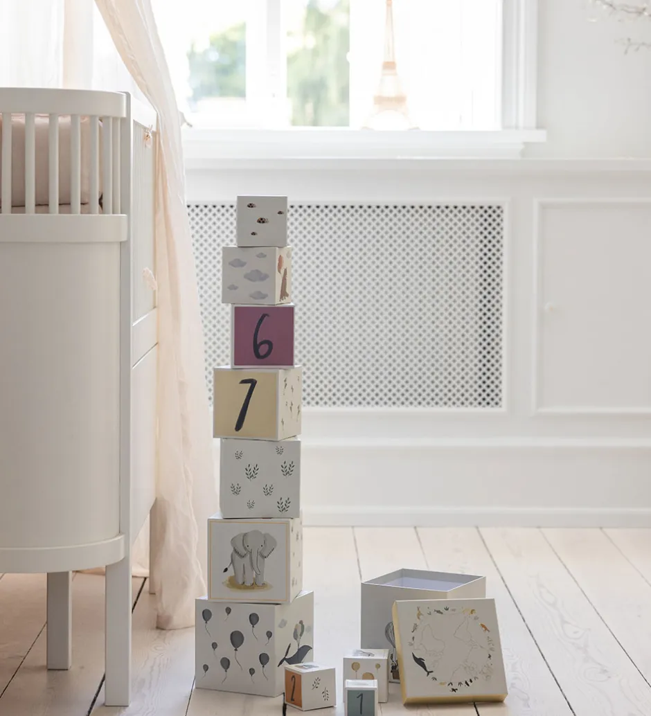 Sebra Stablekasse - World Of - 10 stk - Beige