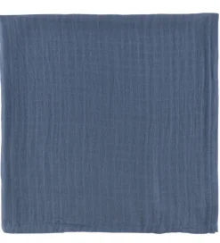 Sebra Stofbleer - 3-pak - 75x75 cm - Blue Olive/Forest lake Blue