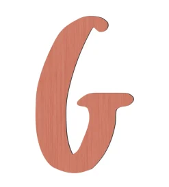 Bogstaver*Sebra Træbogstaver - G - Watermelon Pink