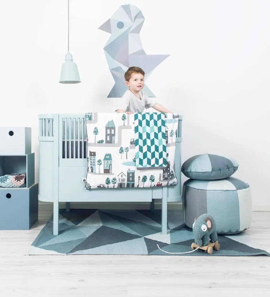 Wallsticker*Sebra Wallstickers - Rosa Geometrisk Fugl