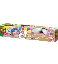 Maling*SES Creative Fingermaling - 4x120 ml - Pastelfarver