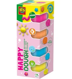 Modellervoks*SES Creative Modellervoks - 4x90 g - Happy