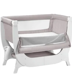 Senge*Shnuggle Babyseng - Air - Bedside Crib - 95x56 cm - Stone Grey