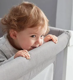 Senge*Shnuggle Barneseng - Ombygningssæt - 125x66 cm - Dove Grey