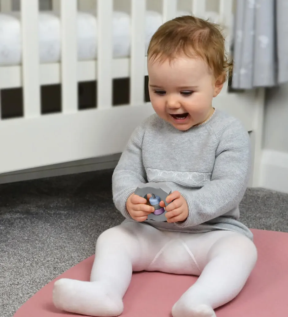 Shnuggle Puslemåtte - Yoga - Pink