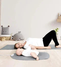 Puslepuder Og -Underlag*Shnuggle Puslemåtte - Yoga - Grå