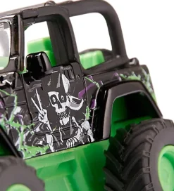 Biler, Tog Og Køretøjer*Siku Bil - Jeep Big Wheel - Sort/Grøn