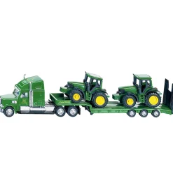 Traktorer*Siku Lastbil m. 2 Traktorer - 1:87 - Low Loader With John Deere