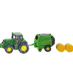 Traktorer*Siku Traktor - JD Traktor m. Round Baler